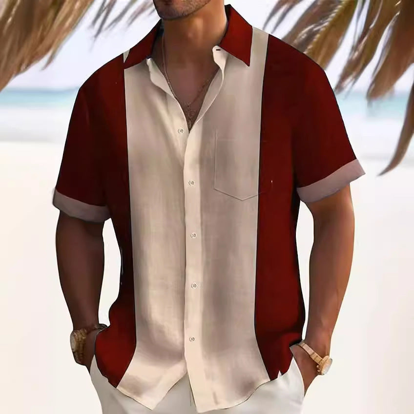 Men's Relaxed Fit Short Sleeve Shirt