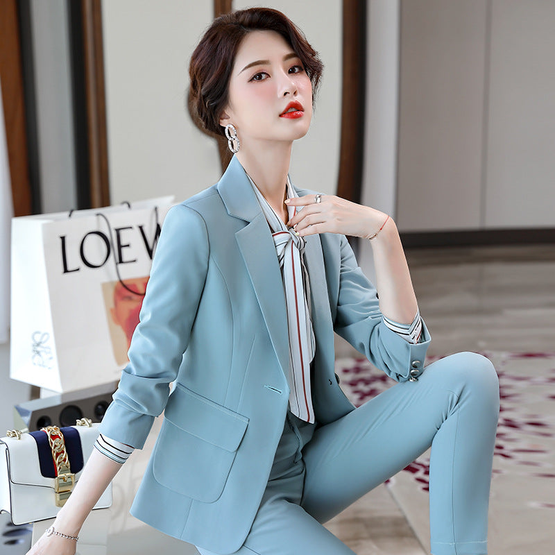 Women's Solid Professional Suit
