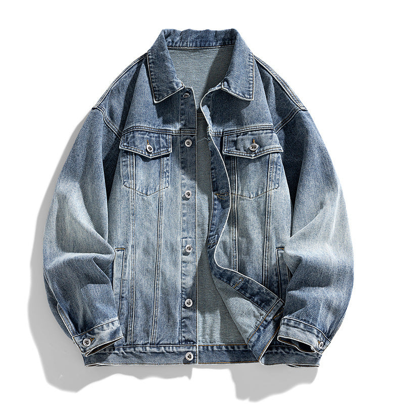 Men's Retro Loose Denim Jacket