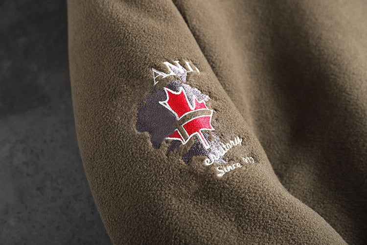 Men's Stand Collared Thick Coat