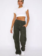Women's Multi-pocket Pants