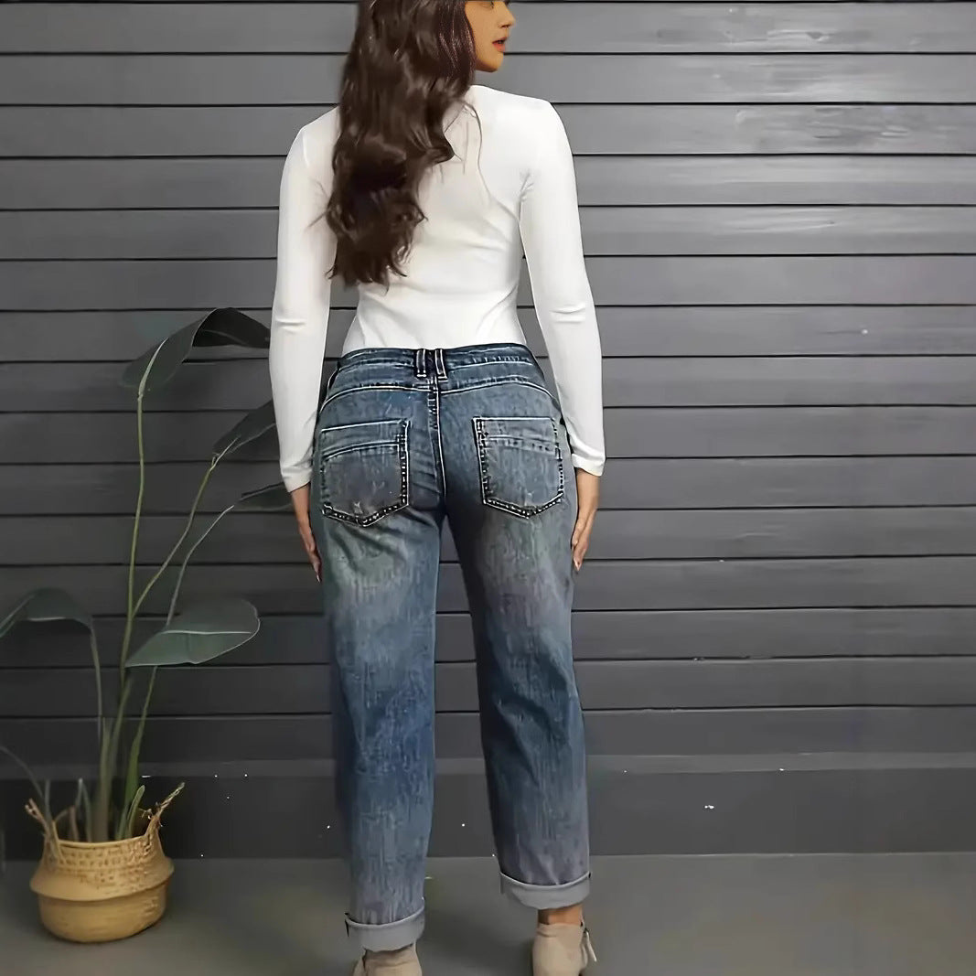 Women's Straight-Leg Jeans