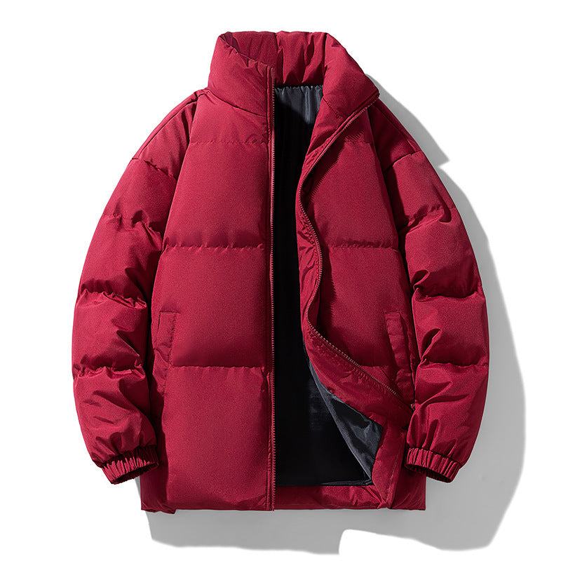 Stand-up Collar Padded Coat