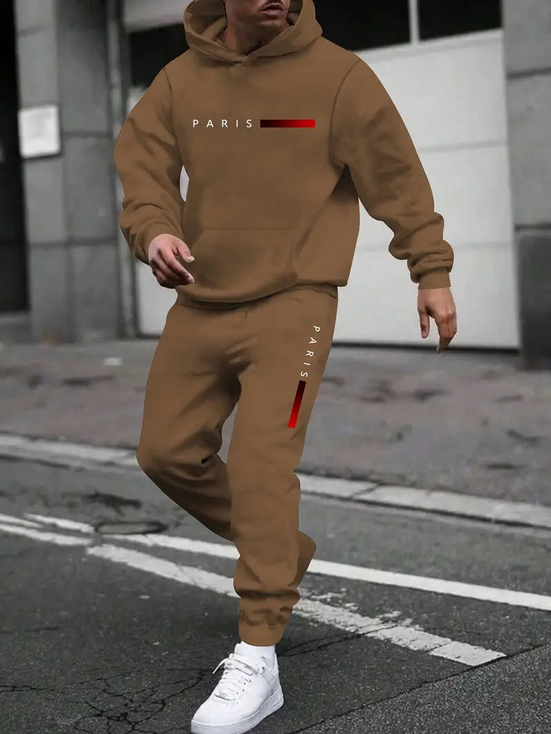 Men's Hoodie And Pants Set