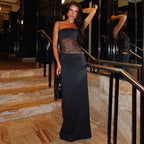 Women's Lace Long-Skirt Dress