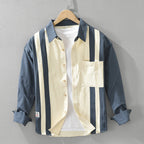 Men's Pure Cotton Retro Long-sleeved Everyday Shirt