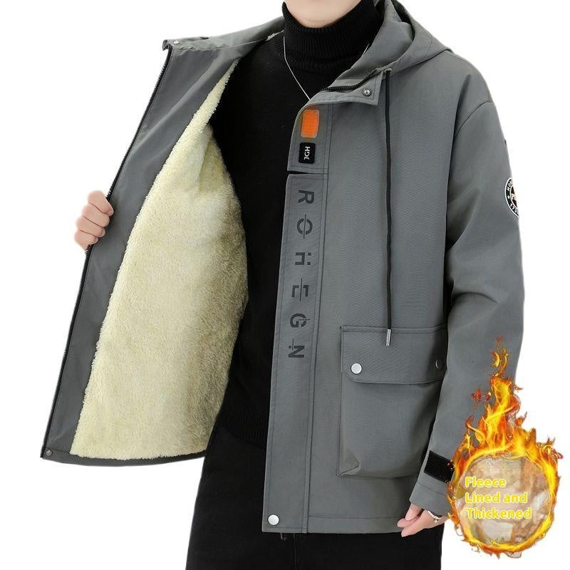 Men's Hooded Fleece Jacket