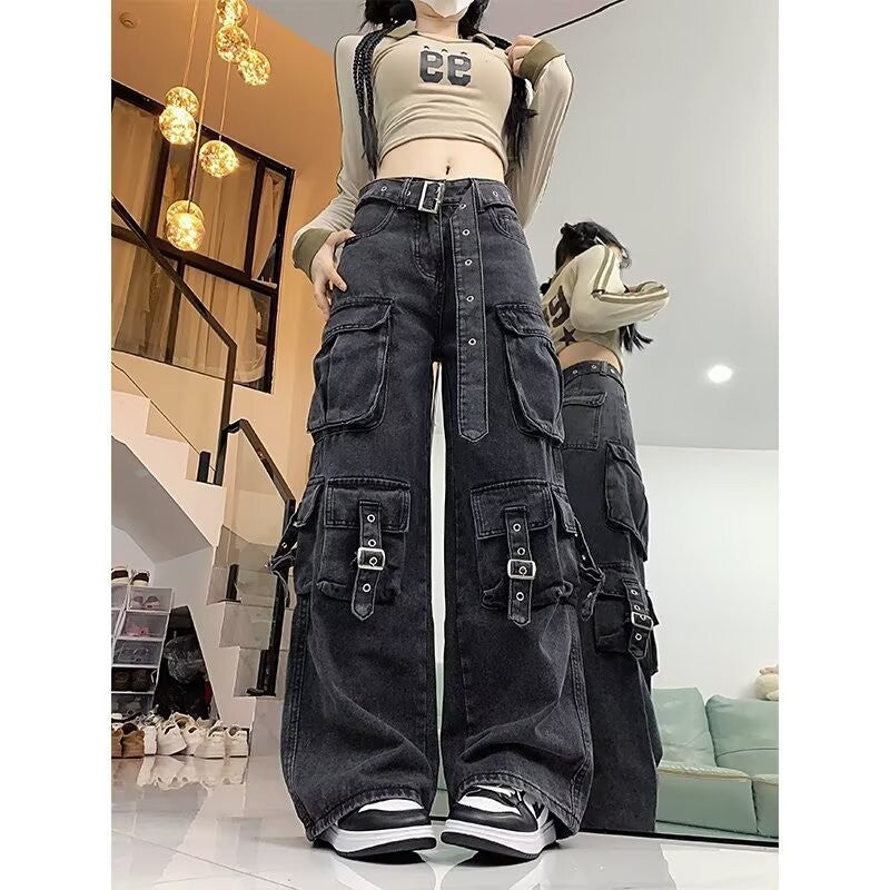 Women's Y2K Streetwear Cargo Pants