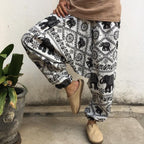 Loose Lantern Harem Crotch Pants