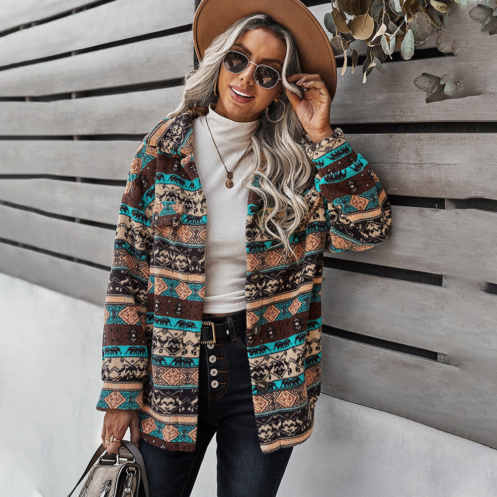Women's Patterned Cardigan
