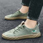 Men's Breathable Ice Silk Canvas Shoes