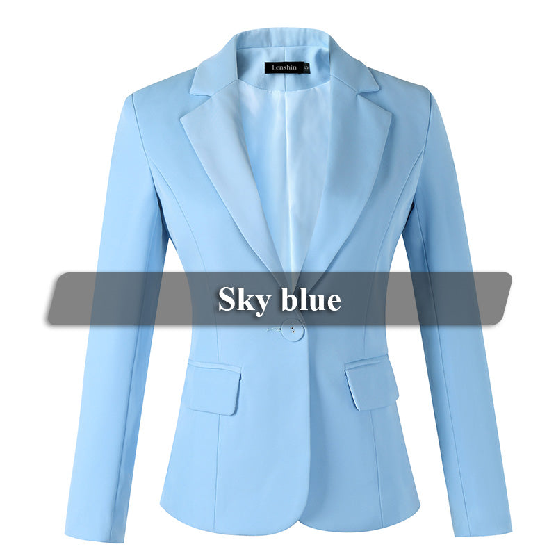 Women's Solid Blazer
