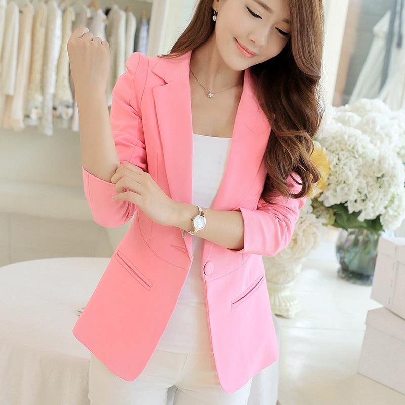 Women's Plain Suit Coat