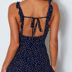 Women's Polka-dot Strap Dress