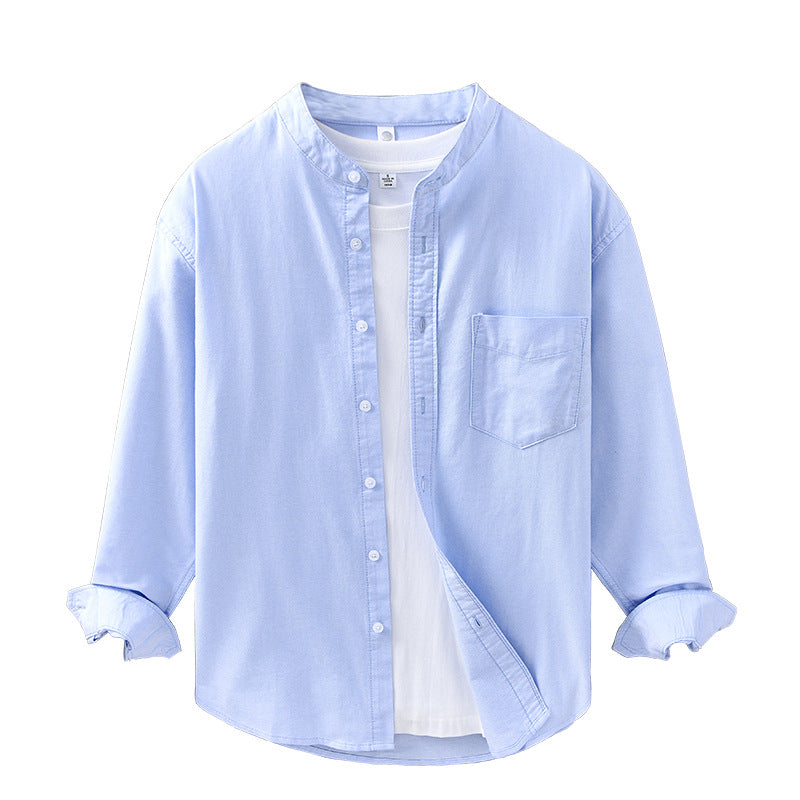 Men's Pure Cotton Washed Oxford Shirt