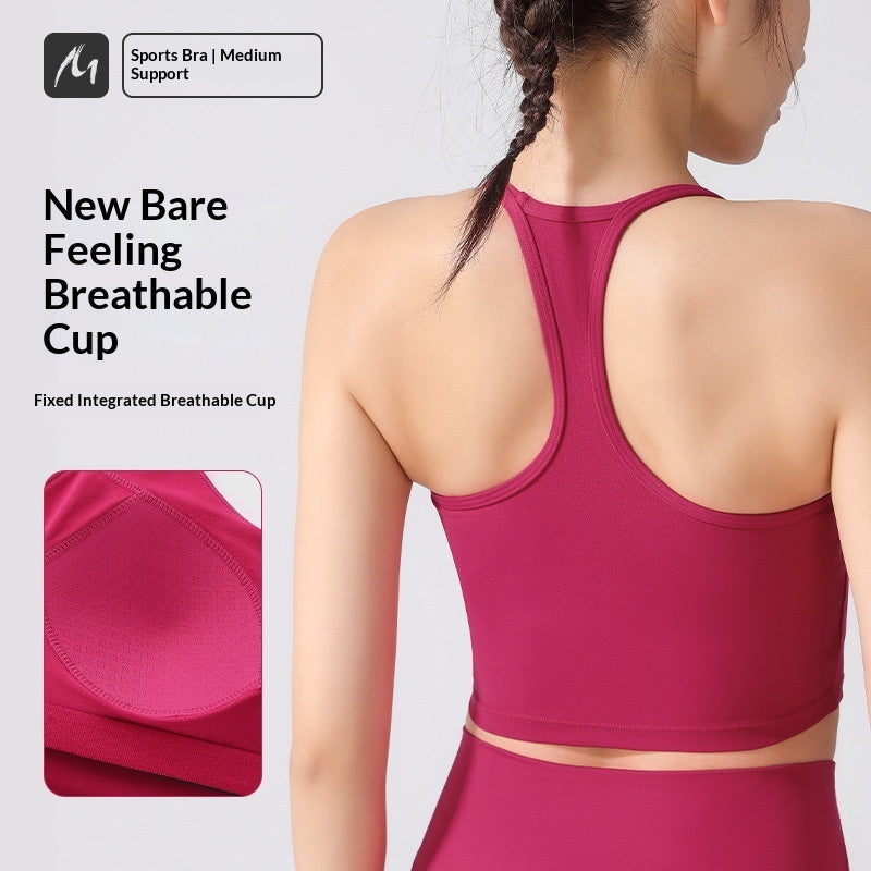 Women's Supportive Padded Yoga Vest