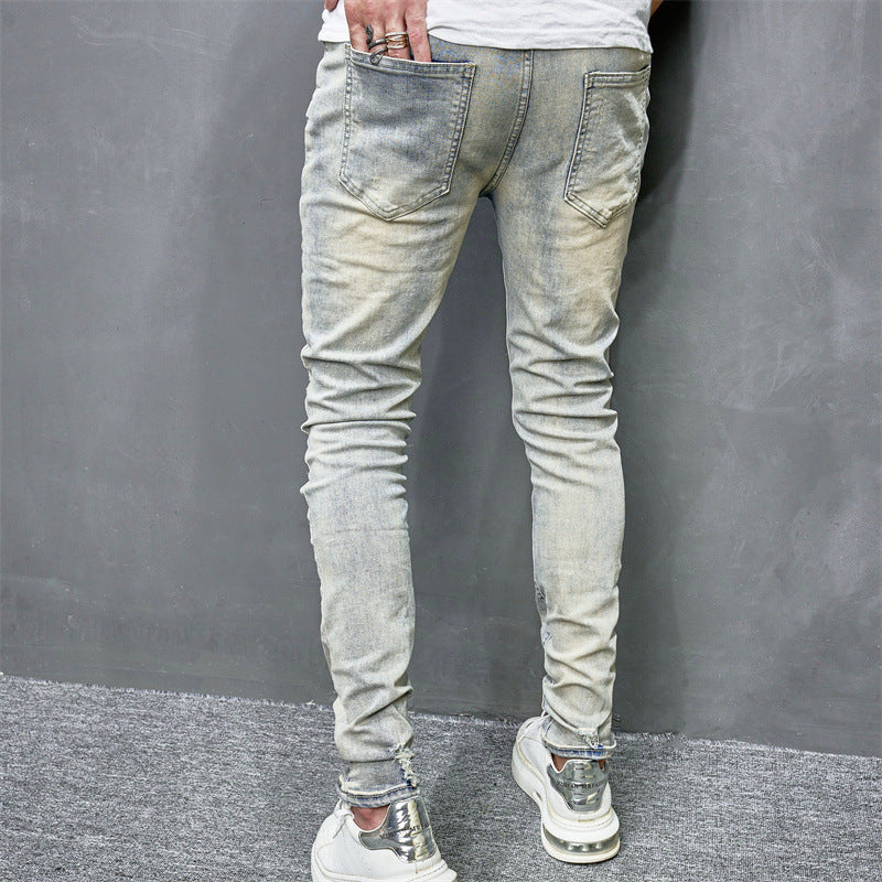 Men's Skinny Ripped Jeans