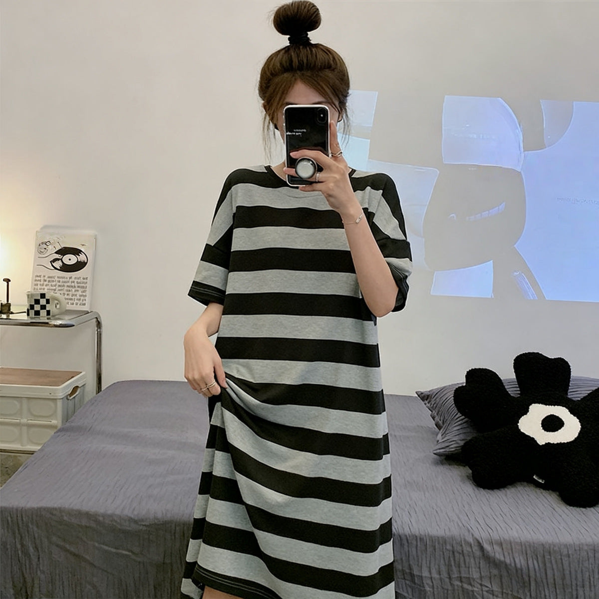 Women's Printed Short-sleeve Loungewear