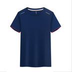 Women's Round Neck Ice Silk Quick-Drying T-shirt
