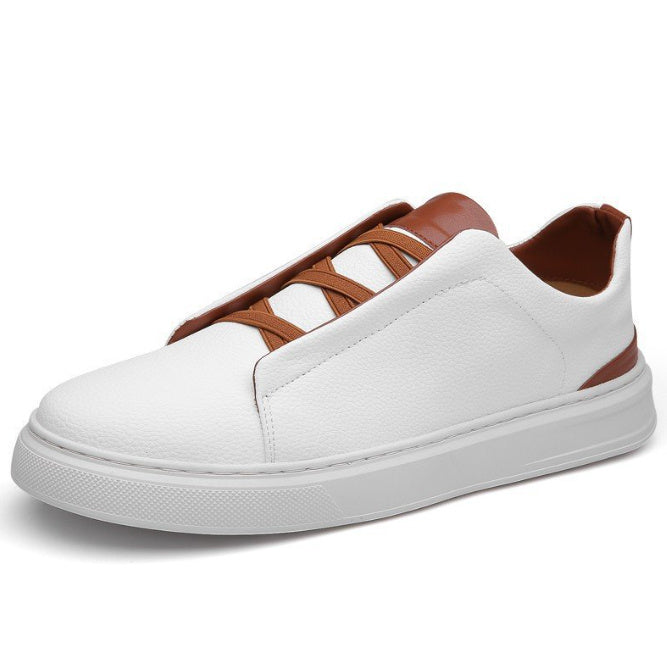 Mens Genuine Leather Sneakers