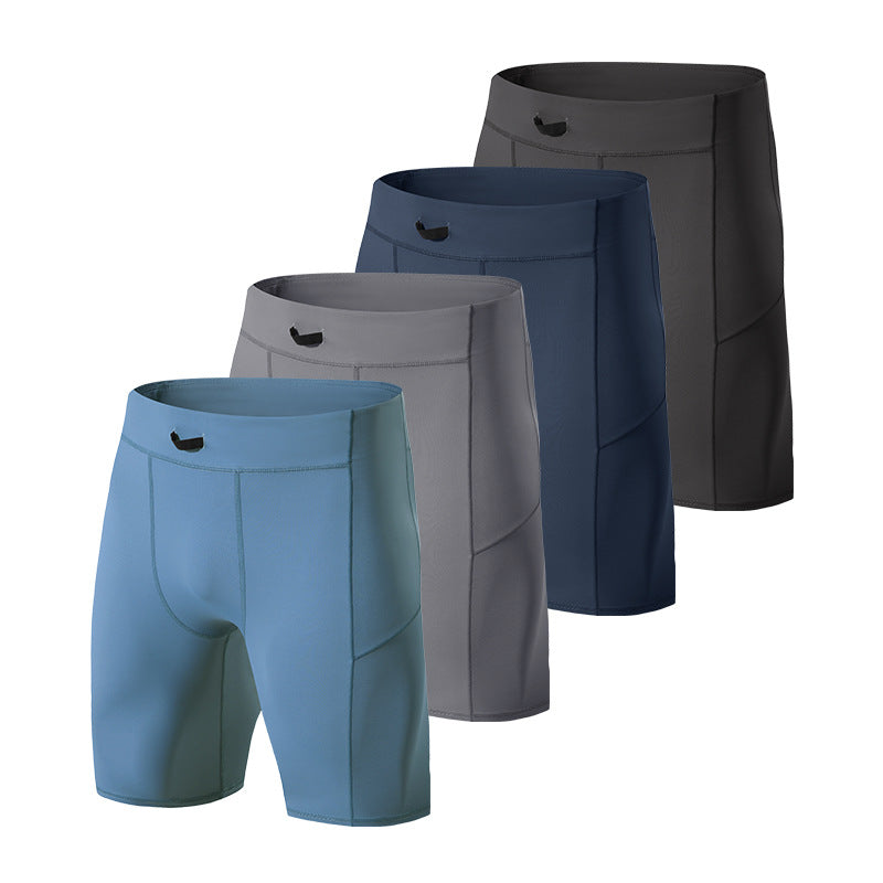 Men's Elastic Quick Dry Compression Shorts