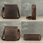 Men's Premium Leather Crossbody Bag