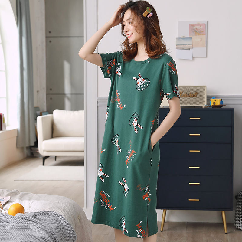 Women's Printed Short-sleeve Loungewear
