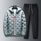 Men's Padded Jacket And Pant Set