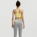 Women's Shockproof Supportive Belly Contracting 2 Piece Yoga Set