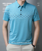 Men's Quick Dry Cool Mesh Polo T-Shirt
