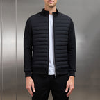 Men's Padded Stand Collar Coat