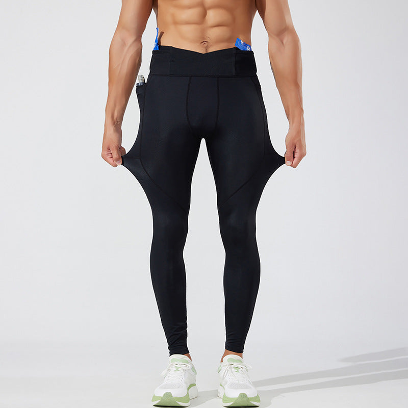 Men's And Women's Staple Quick-Dry Stretch Compression Pants