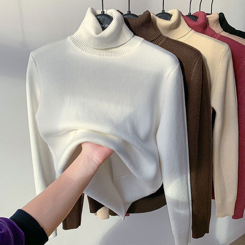 Women's Plush Elegant Staple Turtleneck