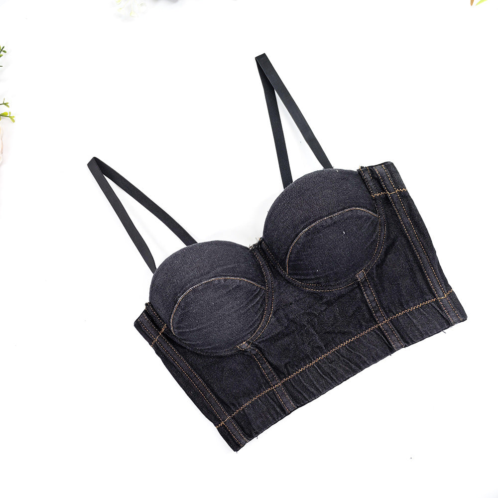 Women's Supportive Denim Top