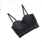 Women's Supportive Denim Top
