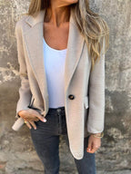Women's Single Buttoned Short Blazer