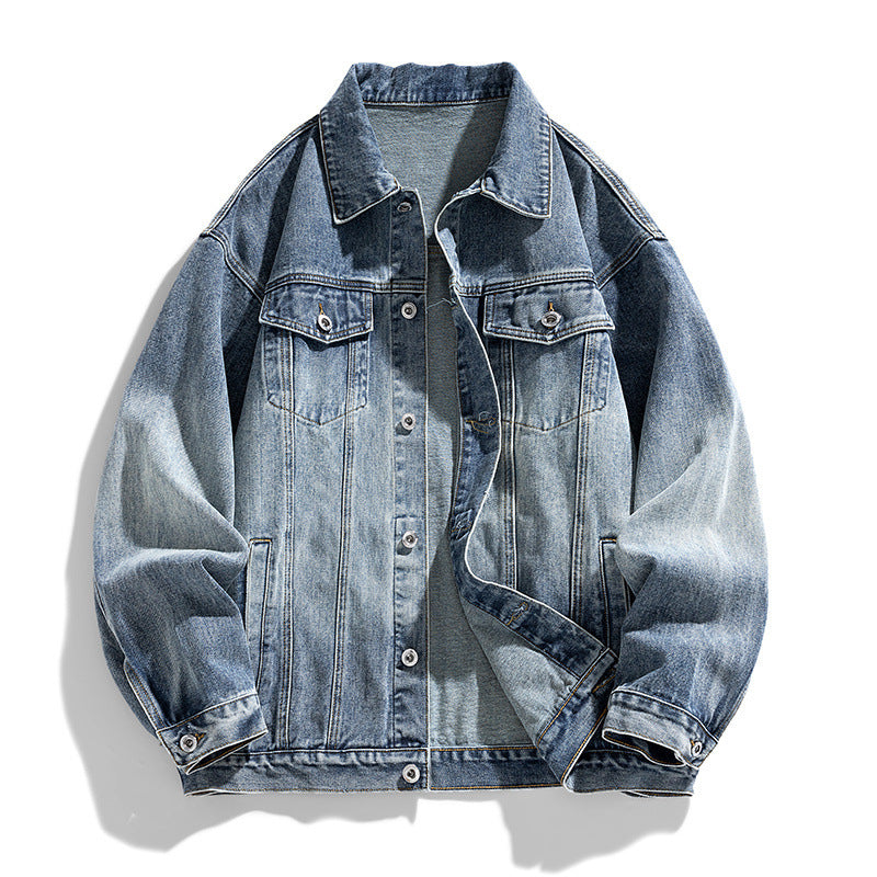 Men's Retro Loose Denim Jacket