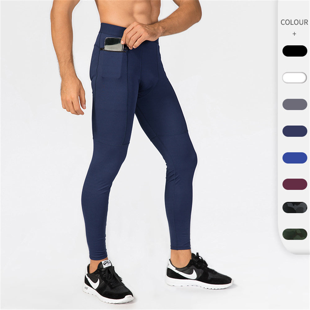 Men's Quick Dry Elastic Compression Pants