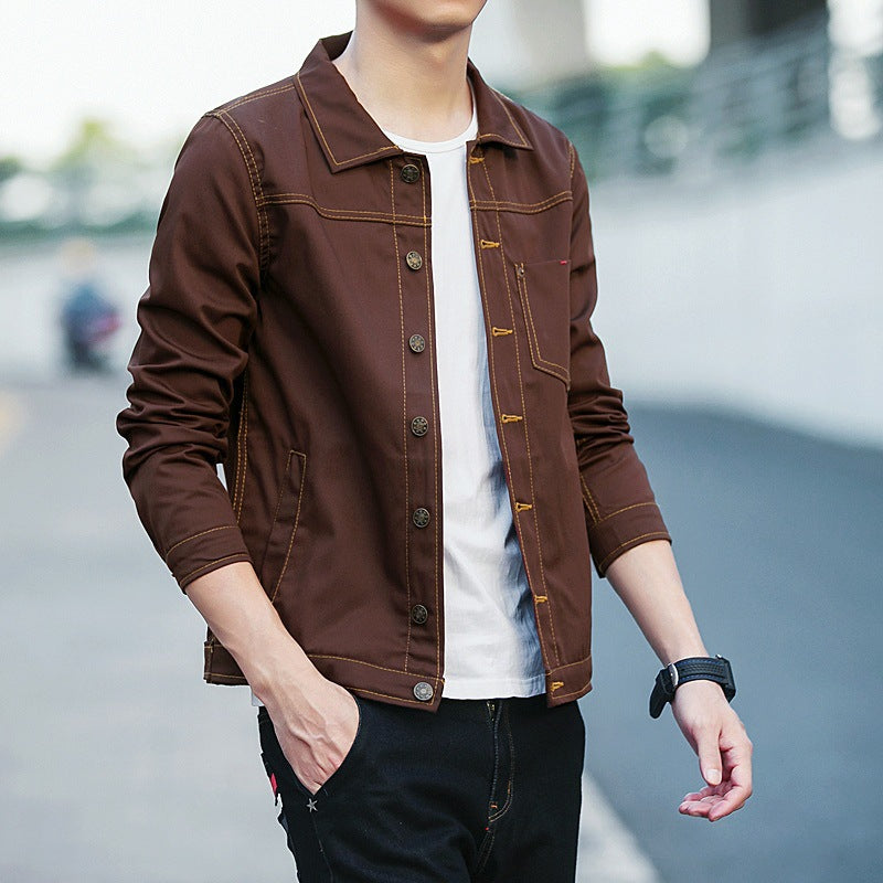 Men's Slim Fit Denim Jacket