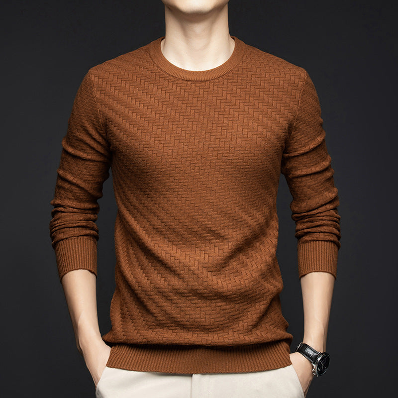 Men's Crew Neck Knitted Top