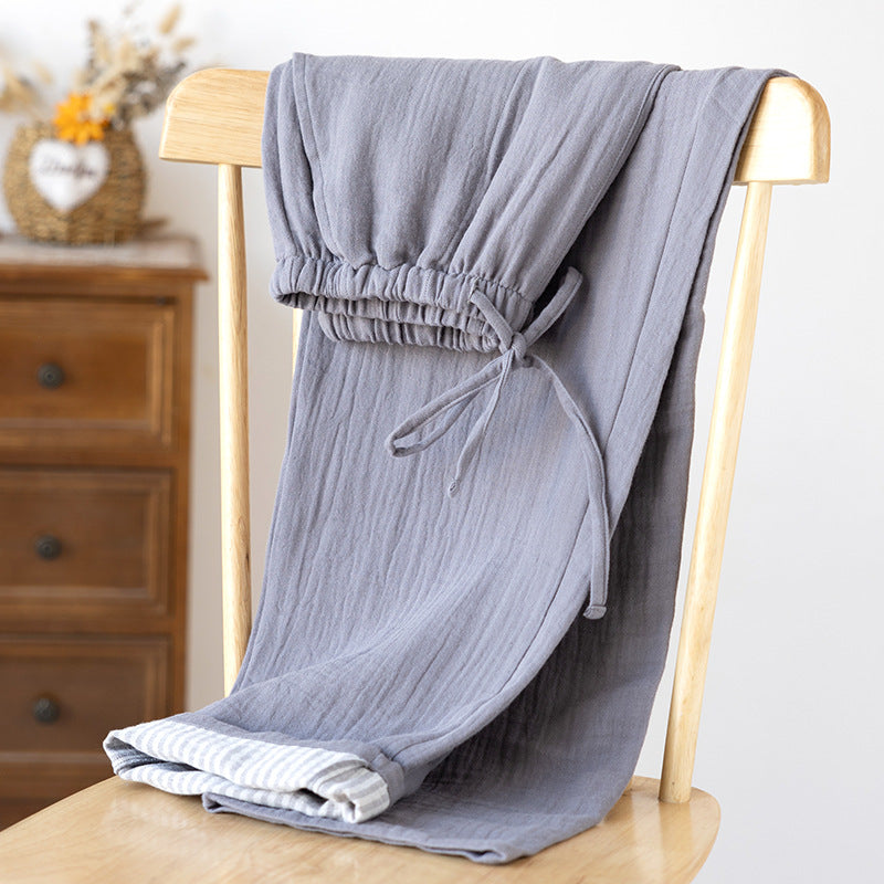 Lightweight Straight-Leg Staple Pajama Pants