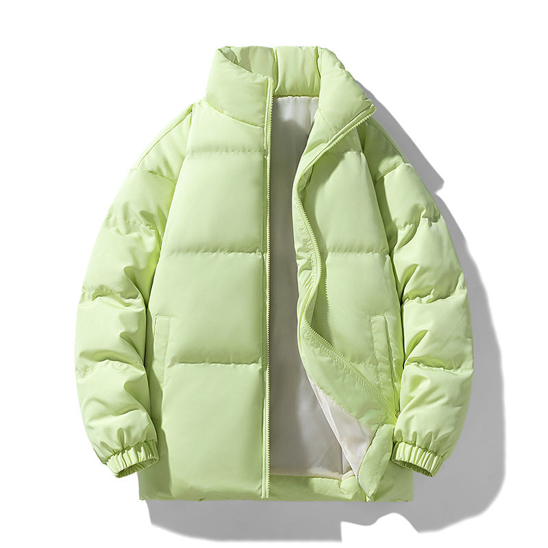 Stand-up Collar Padded Coat