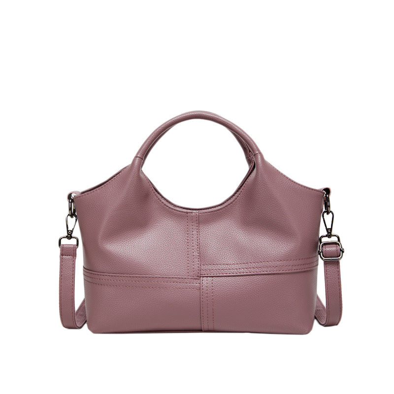 Women's Large Capacity Soft Texture Handbag