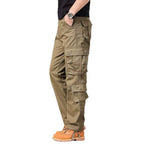 Men's Multiple Pockets Wear-resistant Cargo Pants