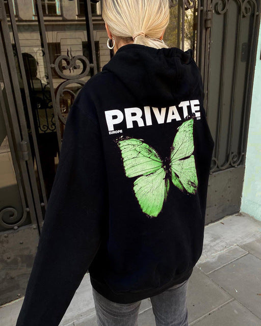 Women's Butterfly Hoodie