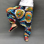 Loose Lantern Harem Crotch Pants