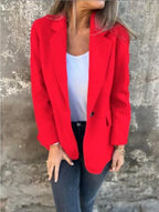 Women's Single Buttoned Short Blazer