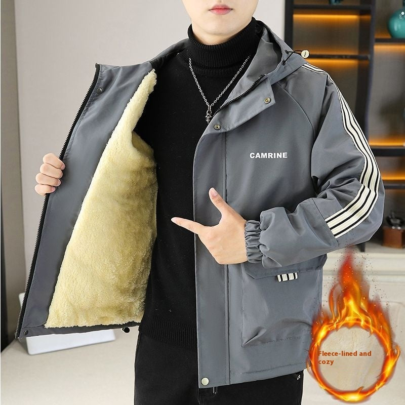 Men's Hooded Fleece Jacket