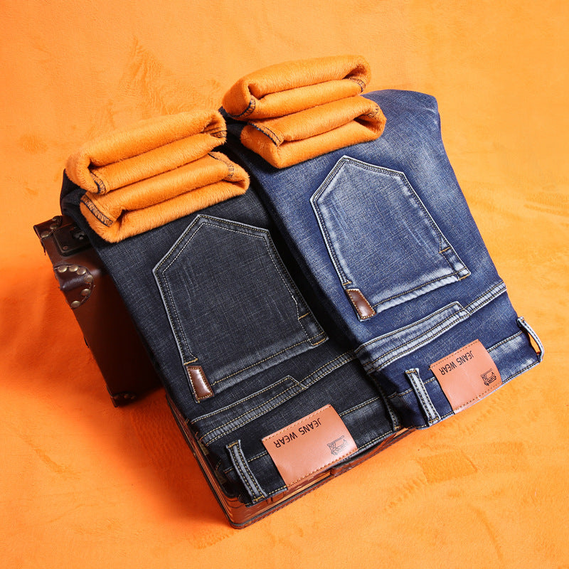 Men's Fleece Jeans