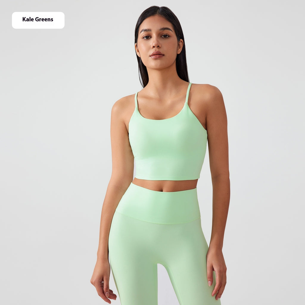 Women's Shockproof Push-up Back Support Yoga Bra